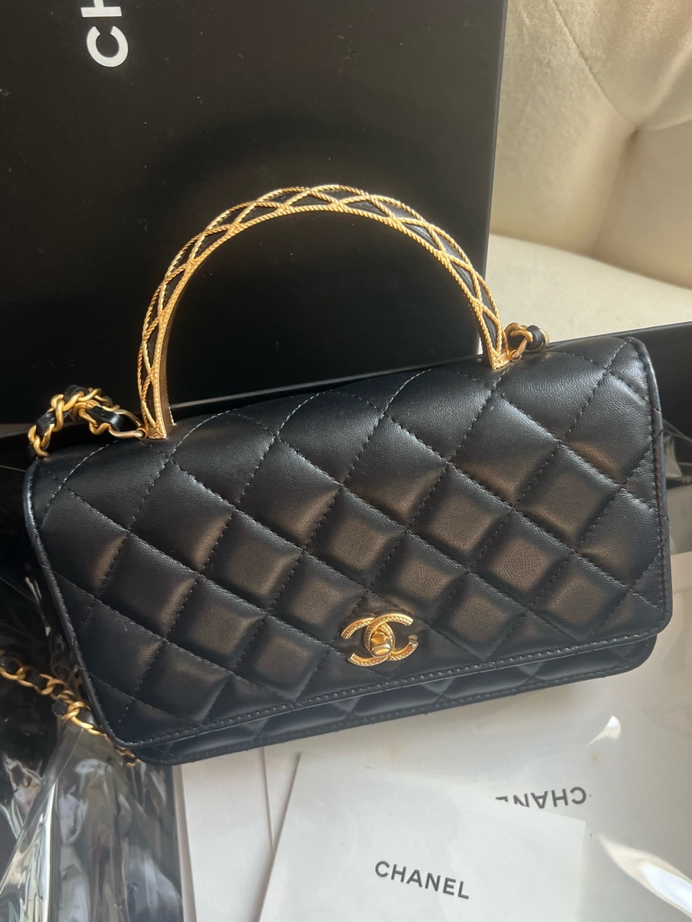 Chanel Top Handle WOC crossbody - Picture 10 of 10